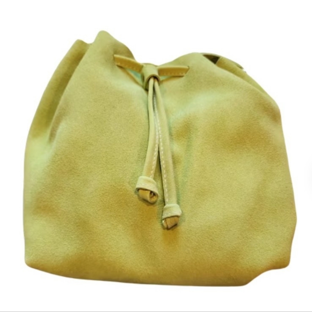 Lime 🍋‍🟩 Portland Leather Goods Large Bucket Bag